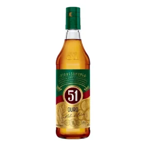 Aguardente Composta Ouro 51 Garrafa 965ml - Imagem 1